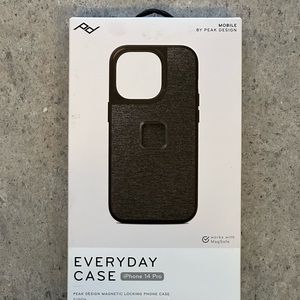 Peak Design Mobile Everyday Case for Apple iPhone 14 Pro ( Charcoal )